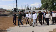 Bingöl Valisi Karlıova'daki okul inşaatlarını denetledi