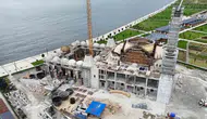 Rize’deki dev cami inşaatında sona yaklaşılıyor