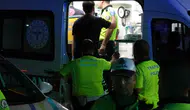 Malatya’da polis aracıyla otomobil çarpıştı