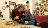 Buğday sapından geleneksel Cimemi sanatına Altınözü'nde kurs başladı