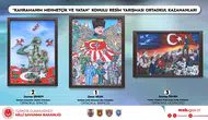 Çocukların gözünden Mehmetçik resim yarışması sonuçlandı