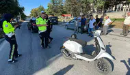 Karaman'da otomobil ile motosiklet çarpıştı