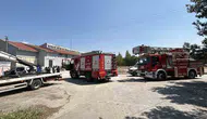 Bolu’da mantar tesisindeki ilaçlama dumanı ekipleri alarma geçirdi
