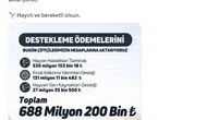 Çiftçinin hesabına yeni destek ödemesi yattı