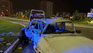 Kayseri'de kavşakta çarpıştılar, 4 kişi hastanelik oldu