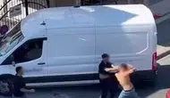 Ataşehir sokaklarında yumruklu kavga