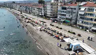 Mudanya sahillerinde adım atacak yer kalmadı