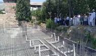 Hatay Ovakent'te yeni cami için ilk harç döküldü