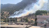 Siirt Baykan’da orman yangını korkuttu