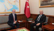 Bakan Güler Romanya heyetiyle bir araya geldi
