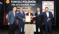 Tunceli'nin yer altı hazinesi artık tescilli: Pülümür tuzu markalaşma yolunda