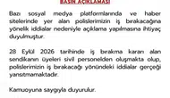 Emniyetten 'iş bırakma' iddialarına net yanıt: Polis teşkilatı görev başında