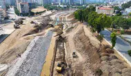 Mersin'in beton gri tonlarına yeşil başkaldırı: Şehrin kalbinde devasa bir vaha yükseliyor