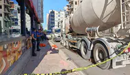 Adana'da yürek yakan kaza: Beton mikserinin altında can verdi