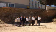 Mütareke İlkokulu'nda korkutan çökme: AK Parti heyeti sahaya indi
