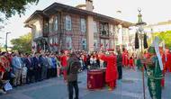Bursa'da 104 yıllık gurur: Tarihi binada bayrak yeniden dalgalandı