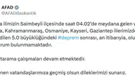 Sabahın ilk ışıklarında bölgeyi sarsan deprem: Adana merkezli sarsıntı çevre illerde de hissedildi