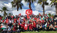 Maltepe semalarında barış çığlığı: 400 uçurtma Gazze'deki çocuklar için yükseldi