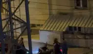 Pendik trafiğinde dehşet anları: Küfür iddiasıyla motosikletliyi takip edip darp etti