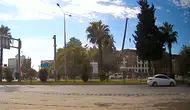 Adıyaman'da inşaat sahasında yürekleri ağza getiren kaza: Beton blok yere çakıldı