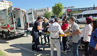 Yaya geçidinde korku dolu anlar: Bir kişi hastanelik oldu
