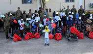 Somali'de Türk eli: Gaziler ve aileleri için anlamlı dayanışma