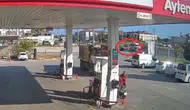 Manavgat kara yolunda dehşet anları: Havalanan kamyonet kamerada