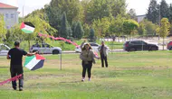 Gazze'nin çocukları için Eskişehir'den gökyüzüne umut mesajı