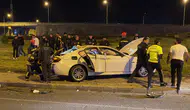 Palandöken'de gece yarısı dehşeti: Kontrolden çıkan araç hurdaya döndü