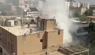 Nusaybin'de korku dolu anlar: Balkonda mahsur kalanlar son anda kurtarıldı