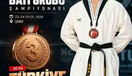 Muğlalı taekwondocu İzmir'den madalyayla döndü