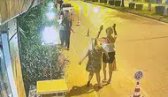 Turizm caddesinde korku dolu anlar: Elindeki silahla yürüyünce jandarmayı ayağa kaldırdı