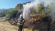 Bilecik'te korkutan alevler: İtfaiye ekipleri felaketi önledi