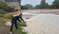 Bartın Irmağı'nda her yağmur sonrası tekrarlayan gizemli köpüklenme alarmı