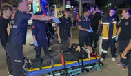 Samsun'da geceyi karıştıran zincirleme kaza: İki motosiklet sürücüsü hastanelik oldu
