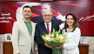 Ereğli'de nezaket ziyareti: Posbıyık'a geçmiş olsun dilekleri iletildi