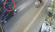 Bursa'da saniyelerle ölçülen dehşet: Kuryenin kaza anı kamerada