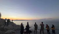 Van Gölü kıyısında korku dolu anlar: Kayalıklarda mahsur kalan genç kız için seferberlik