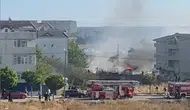 Silivri'de korku dolu anlar: Alevler yerleşim yerine ulaşmadan durduruldu
