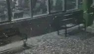 Yozgat'ta akşam saatlerinde hayatı durduran sürpriz hava muhalefeti