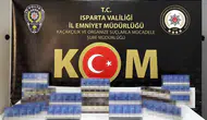 Isparta'da kaçakçılık operasyonu: Ekiplerin radarına takıldı