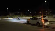 Akşemseddin Caddesi'nde motosikletli kaza: Bir kişi hastanelik oldu