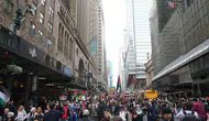 New York sokaklarında Netanyahu öfkesi: Binlerce kişi BM yolunda buluştu