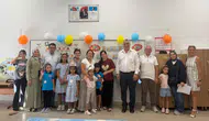 Minik öğrencilerin okul heyecanı Burhaniye'de renkli görüntülere sahne oldu