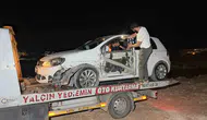 Çarpışmanın ardından sırra kadem bastılar: Kaza yerinde terk edilmiş araç şoku