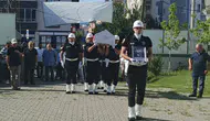 Bafra'nın emektar bekçisi Bayram Çelenk'e hüzünlü veda