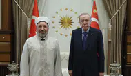 Külliye'de kritik görüşme: Erdoğan'ın konuğu Diyanet'ten