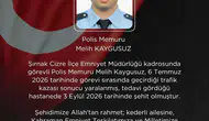 Şırnak'tan gelen acı haber: Görev başında yaralanan polis memuru yaşam mücadelesini kaybetti