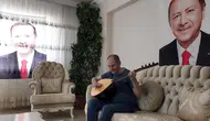 Gözleri görmüyor ama gönlünde Erdoğan sevgisi var: Bestesiyle sesini duyurmak istiyor