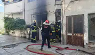 Çorum'da apartman sakinlerini sokağa döken alevler kontrol altına alındı